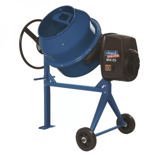 Stavebná miešačka betónu Scheppach MIX 125