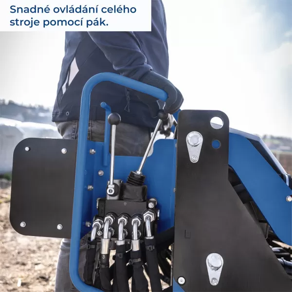 Pásový šmykový nakladač Scheppach MKL 730