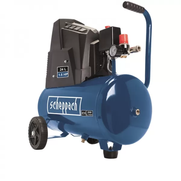 Bezolejový kompresor 24 l HC 30 ox Scheppach 5906146904