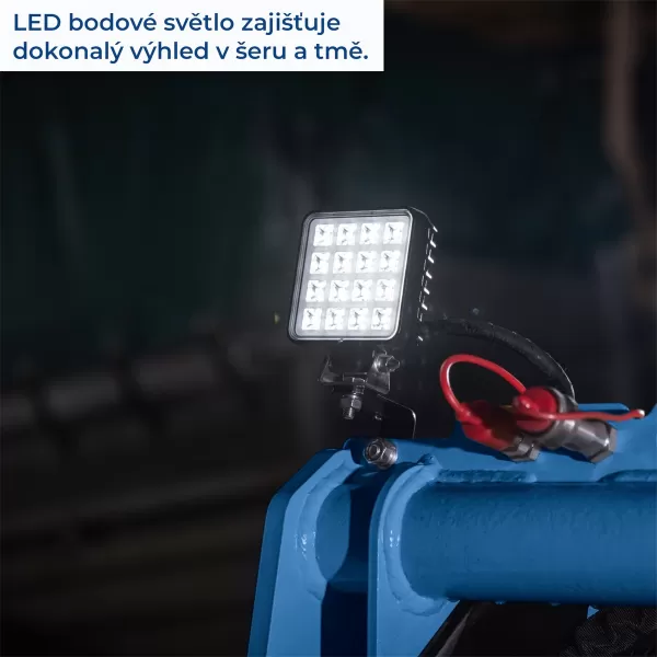 Pásový šmykový nakladač Scheppach MKL 730