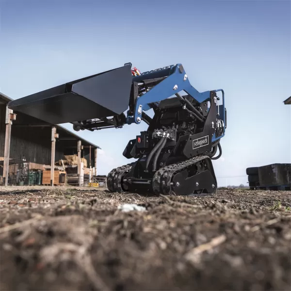 Pásový šmykový nakladač Scheppach MKL 730