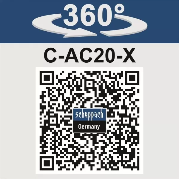 Aku kompresor IXES 20V bez aku Scheppach C-AC20-X
