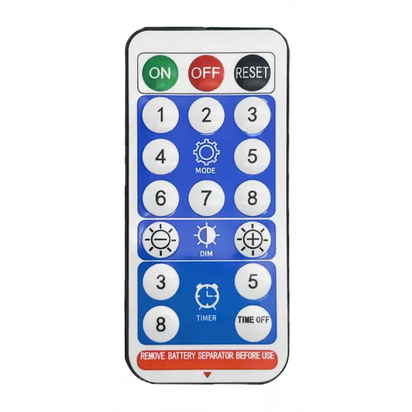 Girlanda solární,10 LED žárovek,8 funkcí svícení NEO tools 99-116