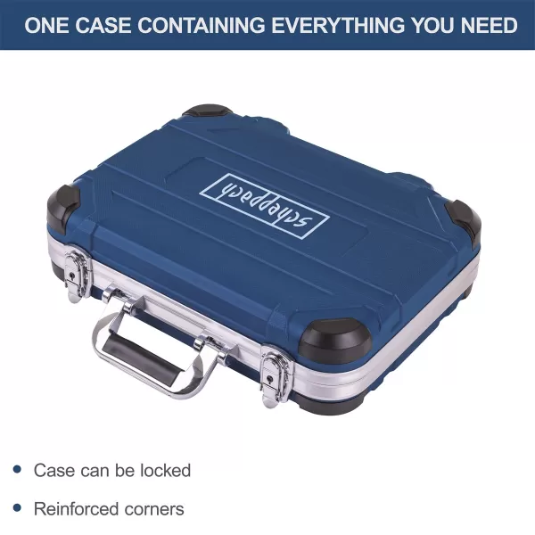 Hliníkový kufr s nářadím, 135 dílů Scheppach 5909311900