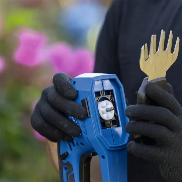Aku nůžky na trávu a keře 20V IXES bez aku Scheppach C-HTGS200-X