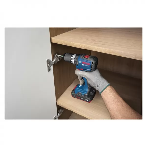 Aku příklepový vrtací šroubovák, 2x 2,0Ah, L-Case GSB18V-52 Bosch Professional 060190123