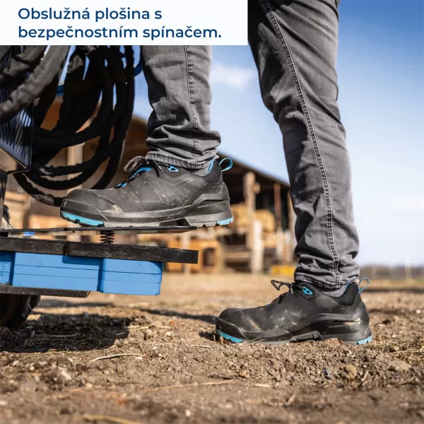 Pásový šmykový nakladač Scheppach MKL 730