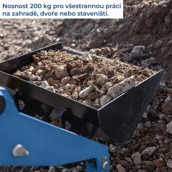 Pásový šmykový nakladač Scheppach MKL 730