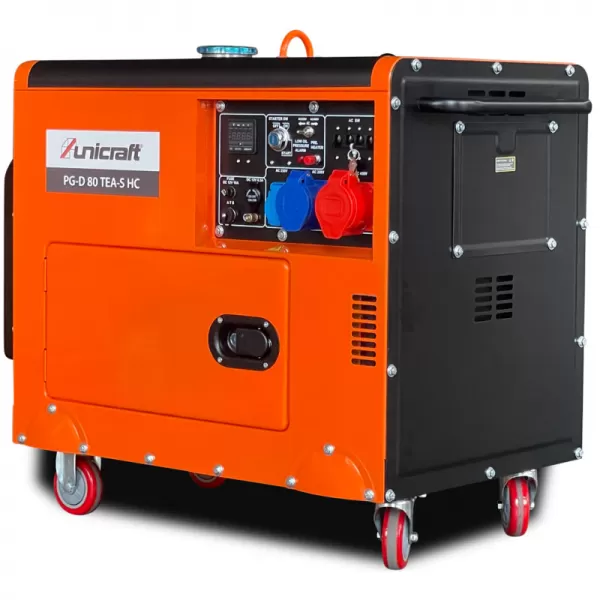 Elektrocentrála Unicraft PG-D 80 TEA-S HC