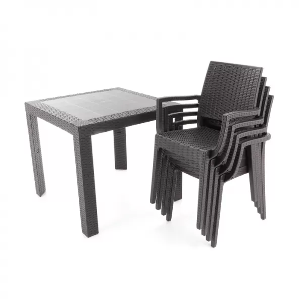 Stolová sestava ARETA Saturno set 4