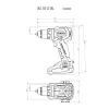 Aku vrtačka bez aku Metabo BS 18 LT BL