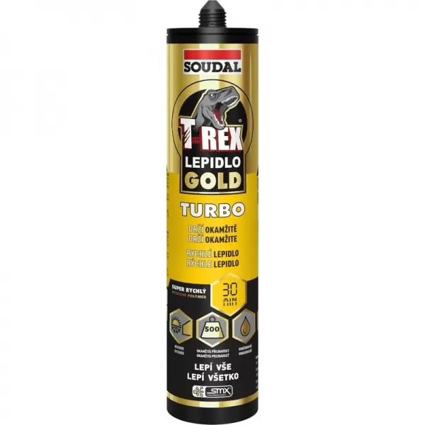 Lepidlo T-REX GOLD TURBO Soudal 1243046