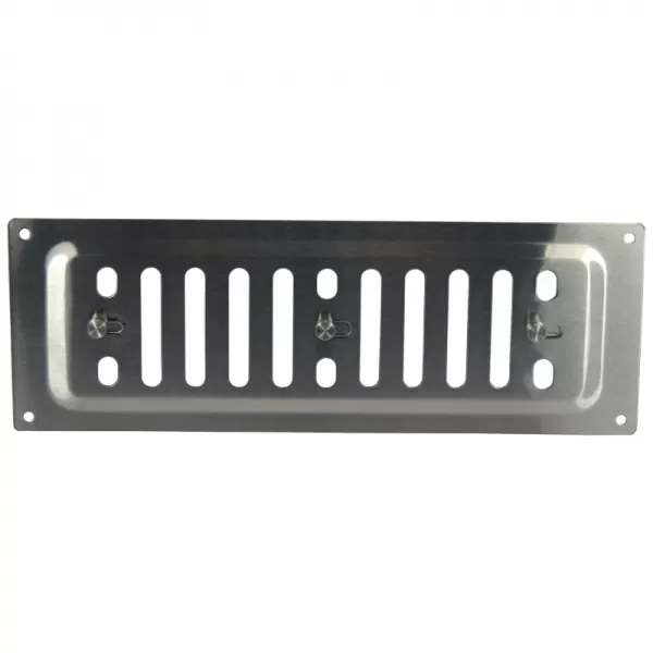 Nerezová větrací mřížka s mechanickým ovládáním 260x90 mm DALAP 6097