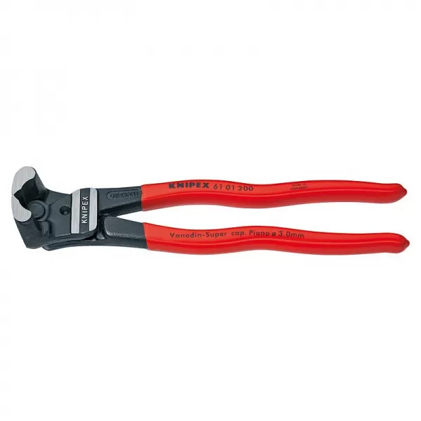 Čelní pákové štípací kleště na čepy s velkým převodem Knipex 61 01 200