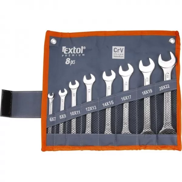 Klíče ploché sada 8ks EXTOL PREMIUM 6119