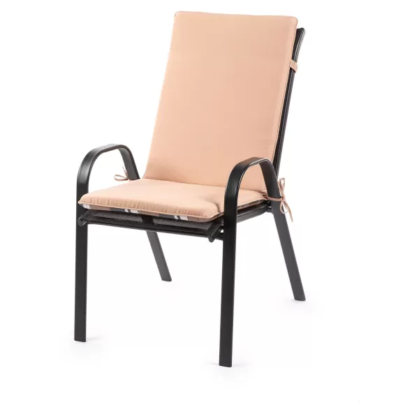 Potah na křeslo - pruhovaný krémový FIELDMANN FDZN 9103