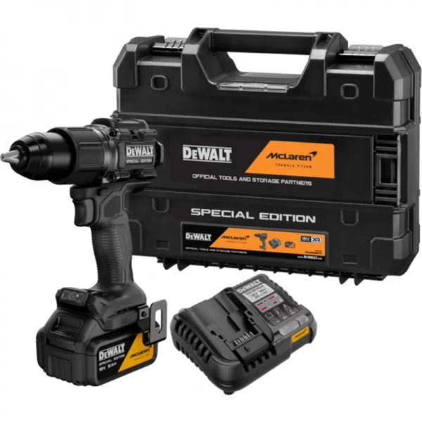 Aku príklepová vŕtačka 18V/1x5,0Ah McLaren DeWALT DCD86MP1T