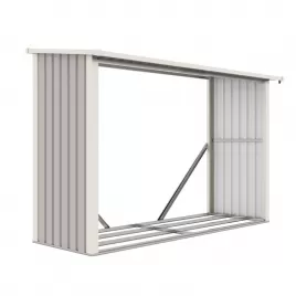 Přístřešek na dřevo G21 WOH 335 - 242 x 89 cm, šedý