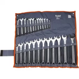 Klíče očkoploché, sada 25 ks 6-32mm EXTOL PREMIUM 6334