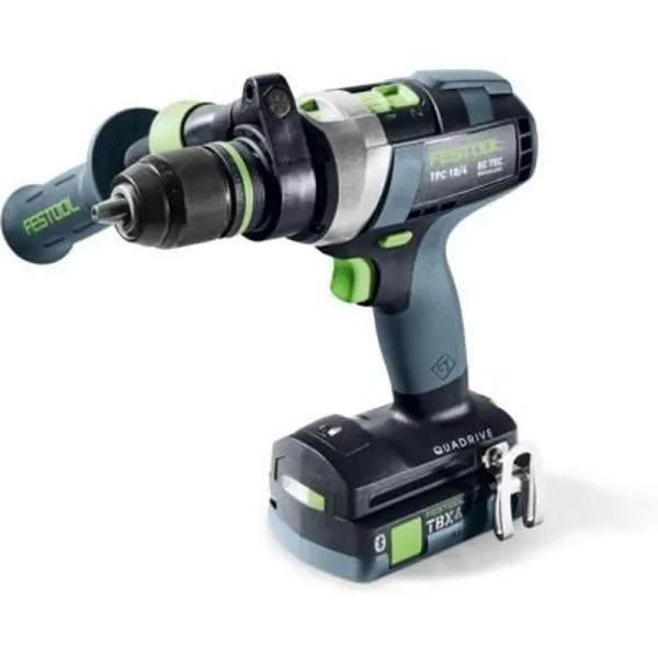 Aku příklepový vrtací šroubovák QUADRIVE TPC 18/4 TBX4,0 I-Plus Festool 579371