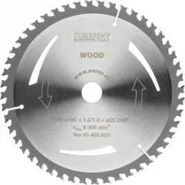 Pilový kotouč WOOD 185x1,6/1,0x20 Z48T Narex 65405833