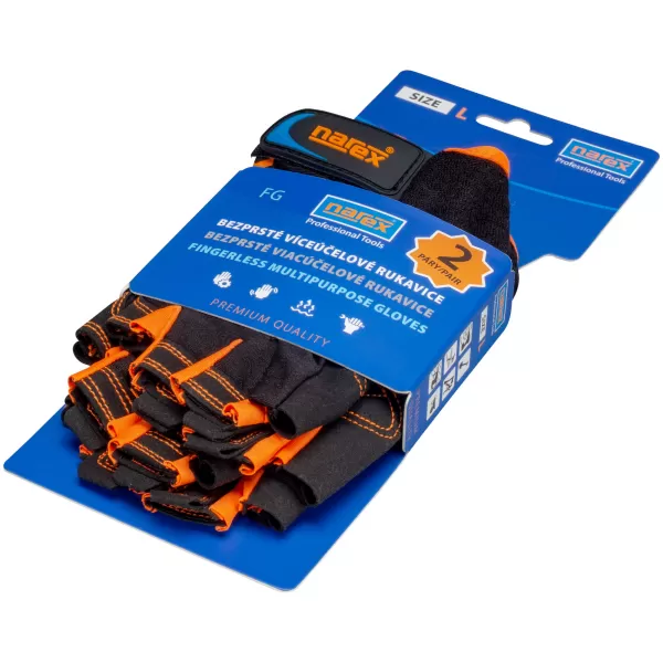 Víceúčelové pracovní rukavice SET FG-L Narex 65405482