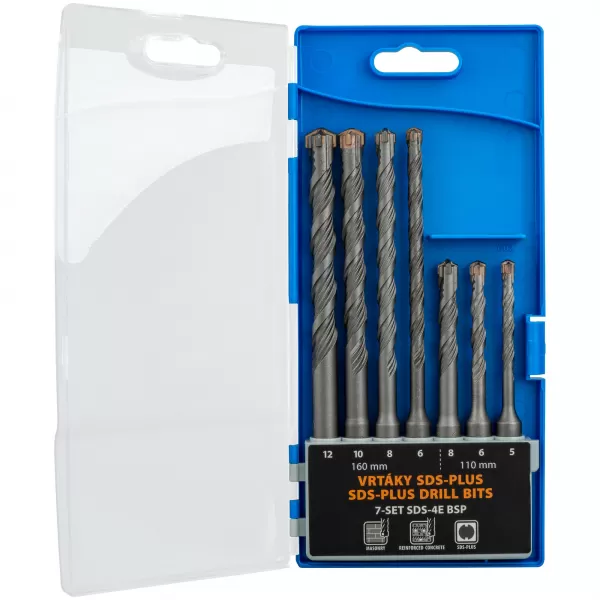 Vrtáky pro kladiva s upínáním SDS-Plus 7-SET SDS-PLUS BSP Narex 65405612