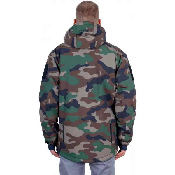 Vyhřívaná bunda + PWR banka Narex Camouflage SET CHJ-XL (65406040)