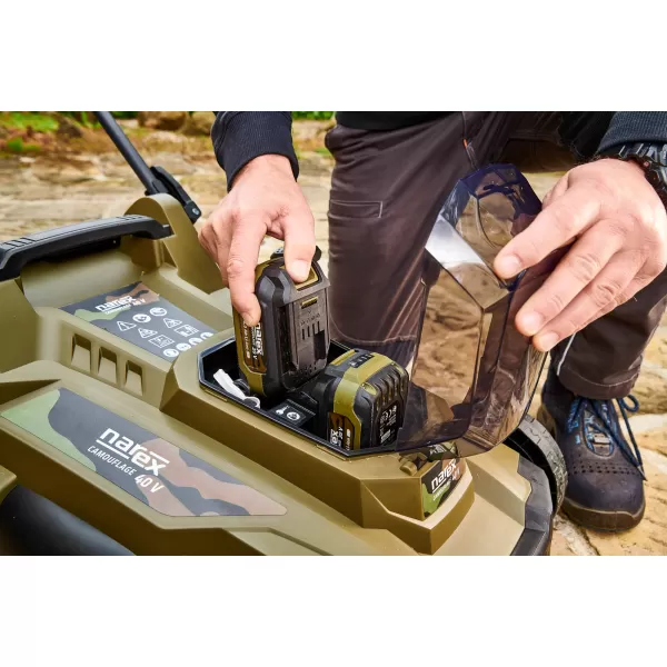 Aku sekačka na trávu 2x20V bez aku CST 430 basic box Narex Camouflage 65406395