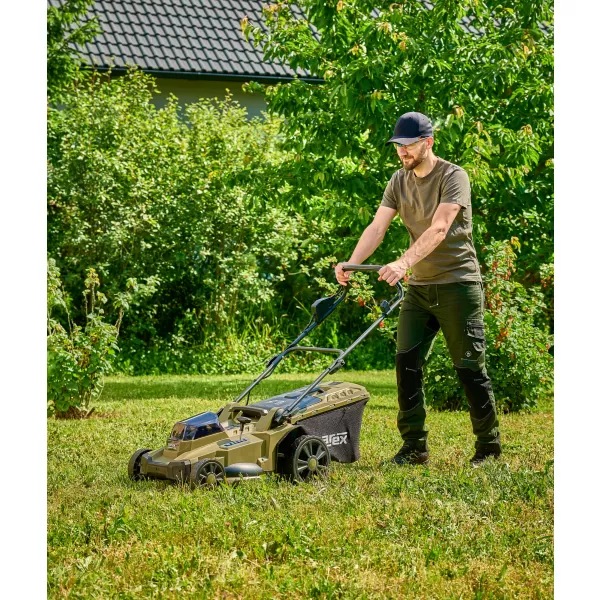 Aku sekačka na trávu 2x20V/2x4,0 Ah CST 430 4BN Narex Camouflage 65406734