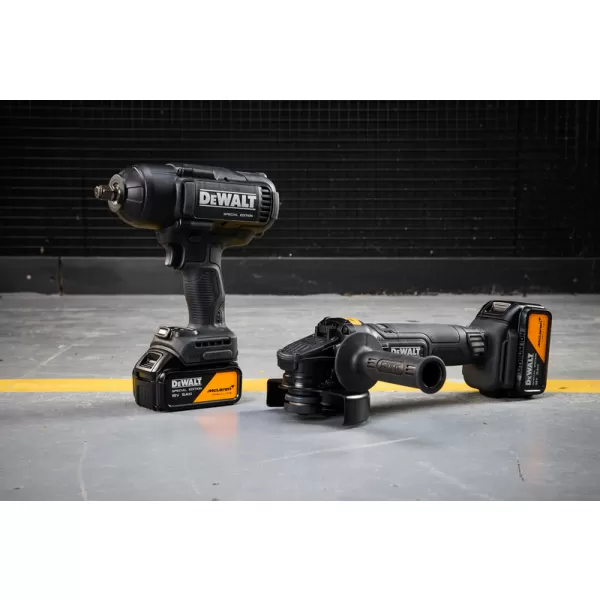 Aku kombo sada 18V/2x5,0Ah DCF99M + DCG45M McLaren DeWALT DCK2225MP2T