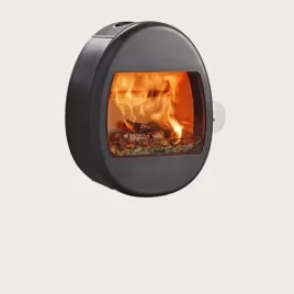 Krbová kamna závěsná SCAN 66-1 černý lak