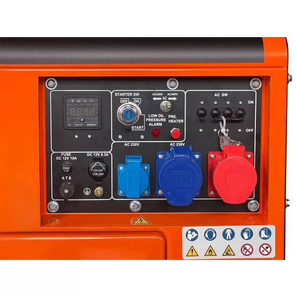 Elektrocentrála Unicraft PG-D 60 TEA-S HC