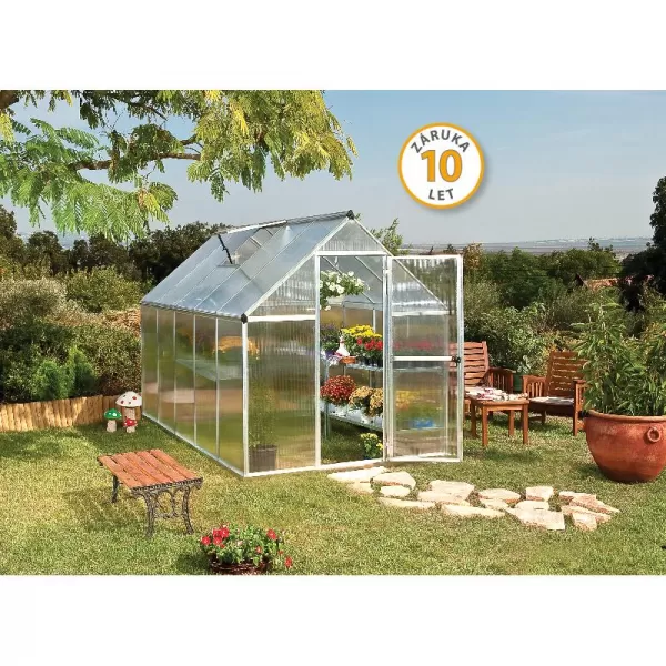 Polykarbonátový skleník Palram multiline 6x12