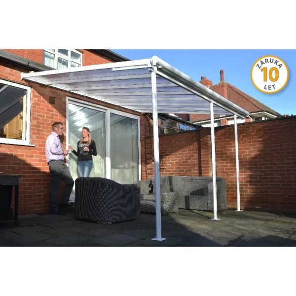 Pergola Palram Sierra 5400 bílá 3 x 5,46