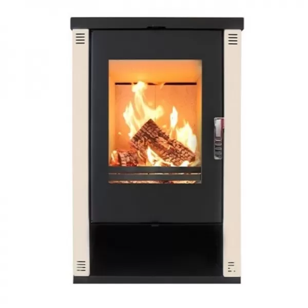 Krbová kamna VERSO Theia, slonová kost