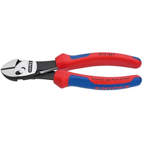 Vysoce výkonné kleště TwinForce na štípání drátu Knipex 73 72 180 F