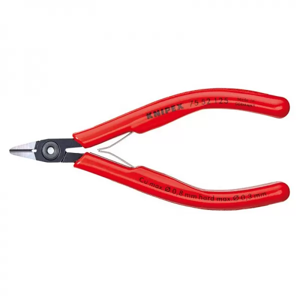 Boční štípací kleště pro elektroniku Knipex 75 52 125