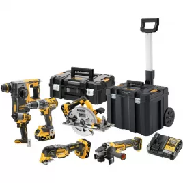 Aku bezuhlíková kombosada náradie 18V 3x5,0 DeWALT DCK624P3T