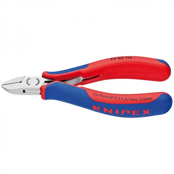 Boční štípací kleště pro elektroniku Knipex 77 02 115