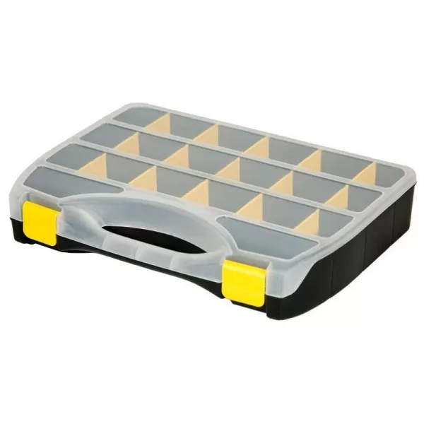 Organizér 19 přihrádek 368x271x67mnm plastový, variabilní 78853