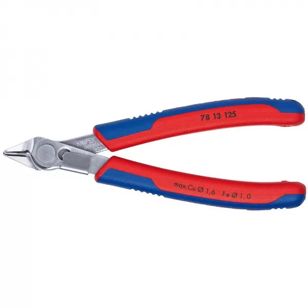 Boční štípací kleště Electronic Super Knips Knipex 78 13 125
