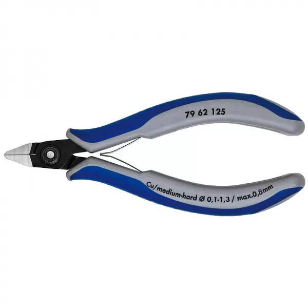 Přesné boční štípací kleště na elektroniku Knipex 79 62 125