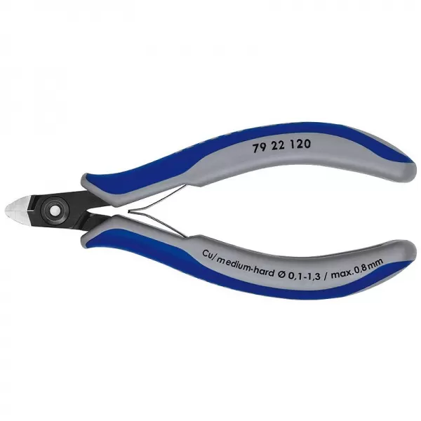 Přesné boční štípací kleště na elektroniku Knipex 79 22 120