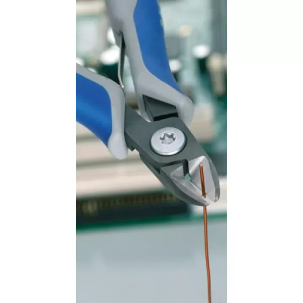 Přesné boční štípací kleště na elektroniku Knipex 79 22 120