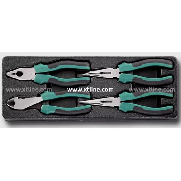 Montážní vozík na nářadí kovový vybavený 215dílů HONITON HA230