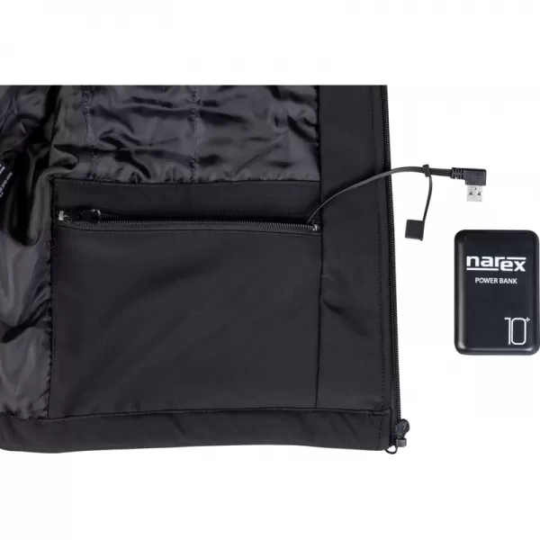 Vyhřívaná bunda 2 v 1 + Powerbanka HJ DualWear-2XL SET Narex 65406780