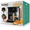Horkovzdušná fritéza 6 l s průzorem - DOMO DO548FR