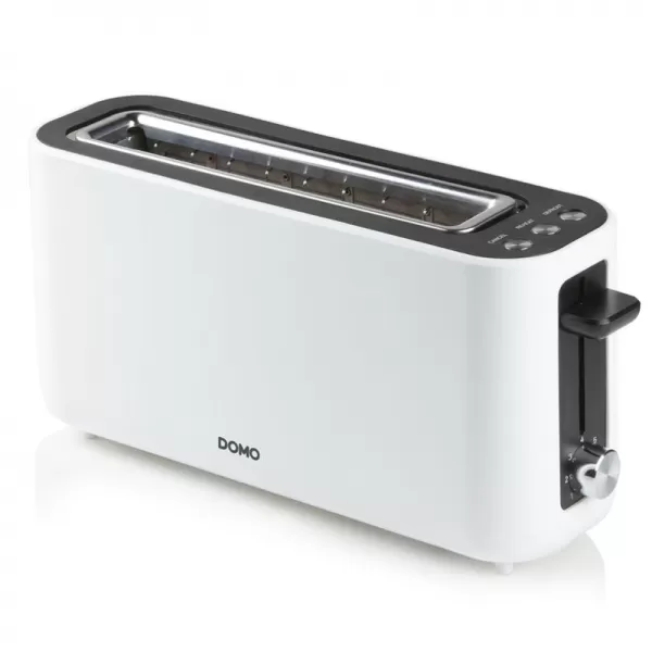 Topinkovač na 2 topinky, bílý DOMO DO962T