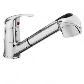 Baterie dřezová stojánková teleskopická přepínač sprcha 130cm BALLETTO 81019